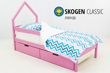 Кровать-домик детская мини Skogen лаванда в Санкт-Петербурге