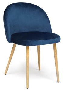 Обеденный стул MELODY (mod. 4997) 52х49х78 темно-синий/натуральное дерево в Гатчине