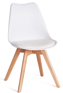 Обеденный стул TULIP (mod. 73-1) 47,5х55х80 белый арт.20220 в Санкт-Петербурге