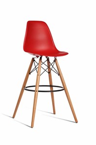 Барный стул DSL 110 Wood bar (красный) в Гатчине