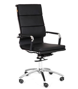 Компьютерное кресло CHAIRMAN 750 экокожа черная в Гатчине