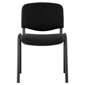 Офисный стул Brabix Iso CF-005 (черный каркас, ткань черная) 531971 в Санкт-Петербурге