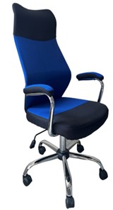 Офисное кресло C168 синий в Санкт-Петербурге