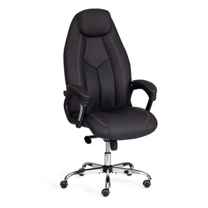 Офисное кресло BOSS Lux, кож/зам, черный, арт.21151 в Гатчине