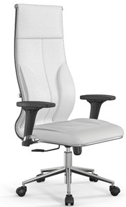 Кресло офисное Мetta L 1m 46/2D Infinity Easy Clean (MPES) топган OMS, нижняя часть 17853 белый в Выборге