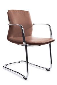 Кресло для офиса Plaza-SF (FK004-С11), светло-коричневый в Санкт-Петербурге