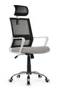 Офисное кресло Riva RCH 1029HW, серый/черный в Выборге