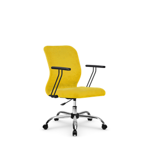 Компьютерное кресло SU-Mr-4/подл.109/осн.006 желтый в Санкт-Петербурге