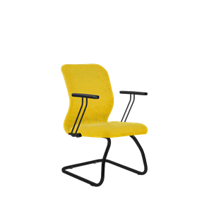 Кресло офисное SU-Mr-4/подл.109/осн.008 желтый в Санкт-Петербурге