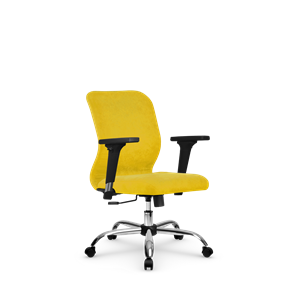 Компьютерное кресло SU-Mr-4/подл.200/осн.003 желтый в Санкт-Петербурге