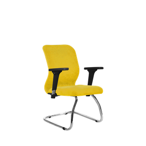 Компьютерное кресло SU-Mr-4/подл.200/осн.007 желтый в Санкт-Петербурге