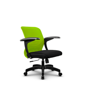 Офисное кресло SU-M-4/подл.160/осн.001, Зеленый/Черный в Санкт-Петербурге