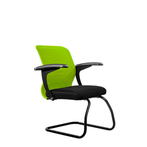 Офисный стул SU-M-4/подл.160/осн.008, Зеленый/Черный в Санкт-Петербурге