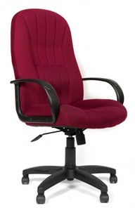 Кресло офисное CHAIRMAN 685, ткань TW 13, цвет бордо в Санкт-Петербурге