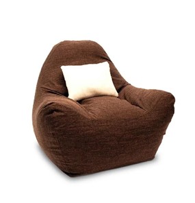 Кресло-мешок Эдем, рогожка орион, коричневый в Санкт-Петербурге