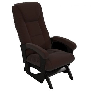 Кресло-качалка Леон маятниковая, ткань AMIGo шоколад 29-Т-Ш в Выборге