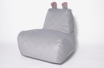 Кресло-мешок Бегемот серый в Гатчине