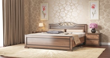 Кровать Жасмин 140*200 с основанием в Санкт-Петербурге