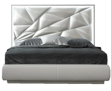 Кровать 2-спальная FRANCO KIU 1242 с LED подсветкой изголовья (180х200) в Санкт-Петербурге
