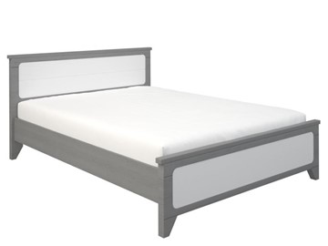 Кровать полутороспальная Боринское Соня 1200, Серый/Белый в Гатчине