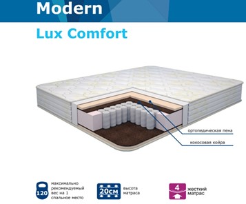 Жесткий матрас Modern Lux Comfort Нез. пр. TFK в Выборге