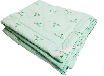 Стеганое одеяло Бамбук, всесезонное п/э вакуум в Выборге