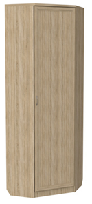 Распашной шкаф 402 угловой со штангой, цвет Дуб Сонома в Гатчине