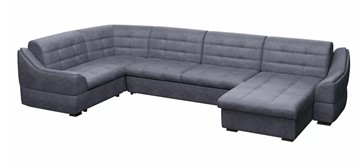 Большой диван с оттоманкой и креслом Антарес 1 ПДУ New в Выборге