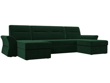 П-образный диван Клайд, Зеленый (Велюр) в Санкт-Петербурге
