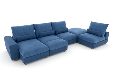 П-образный диван V-10-M П (П1+Д4+Д2+УС+ПС), Memory foam в Выборге