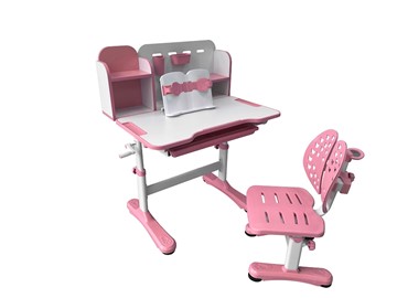 Растущая парта + стул Vivo Pink FUNDESK в Выборге