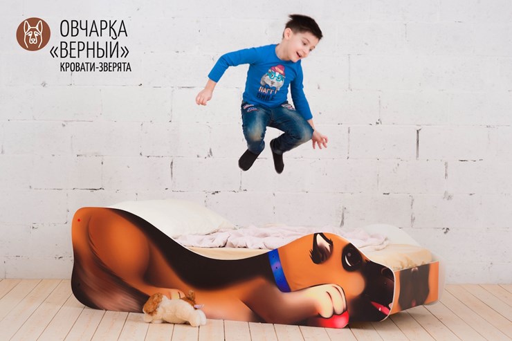 Детская кровать-зверенок Овчарка-верный в Санкт-Петербурге - изображение 3