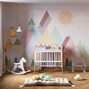 Детская кровать POLINI Kids Simple 120 Белый / Бук в Санкт-Петербурге - предосмотр 10