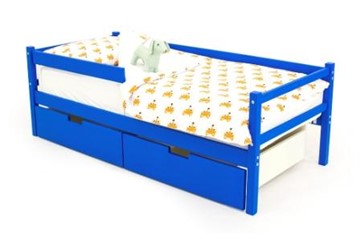 Детская кровать-тахта Skogen синяя в Санкт-Петербурге