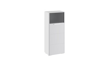 Шкаф Наоми комбинированный одностворчатый, цвет Белый глянец ТД-208.07.28 в Выборге