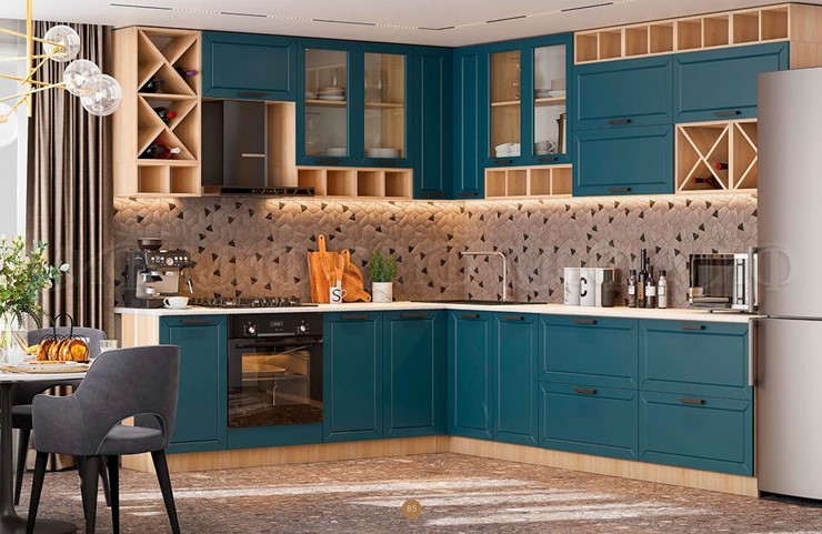 Дизайн угловой кухни - сотни новых фото угловых кухонь