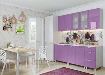 Гарнитур кухонный Модерн, фиолетовый металлик в Санкт-Петербурге