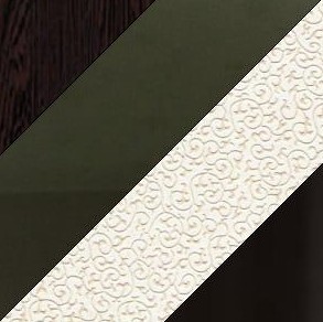 Раздвижной стол НСПГ-02 СТК, венге/темно-коричневое/узор бело-медный/опоры прямые коричневые в Санкт-Петербурге - предосмотр 1