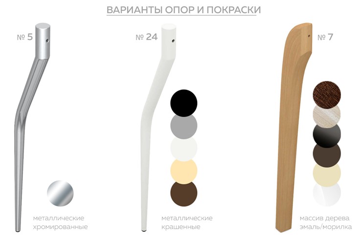 Кухонный стол раскладной Ривьера исп. круг хром №5 (стекло белое/черный) в Санкт-Петербурге - изображение 1
