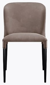 Обеденный стул dikline 275 С103 капучино ножки черные в Гатчине