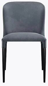 Обеденный стул dikline 275 С103 серый ножки черные в Санкт-Петербурге