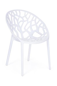Кухонное кресло BUSH (mod.017) пластик 60*58,5*80 белый, арт.11725 в Санкт-Петербурге
