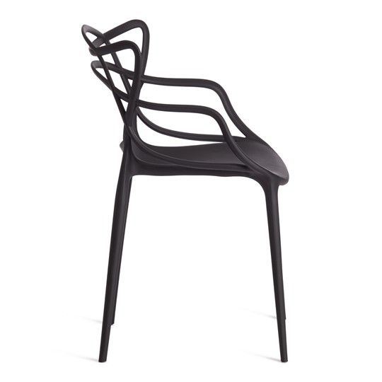 Стул Cat Chair (mod.028) пластик, 54,5*56*84 черный, арт.12655 в Санкт-Петербурге - изображение 1