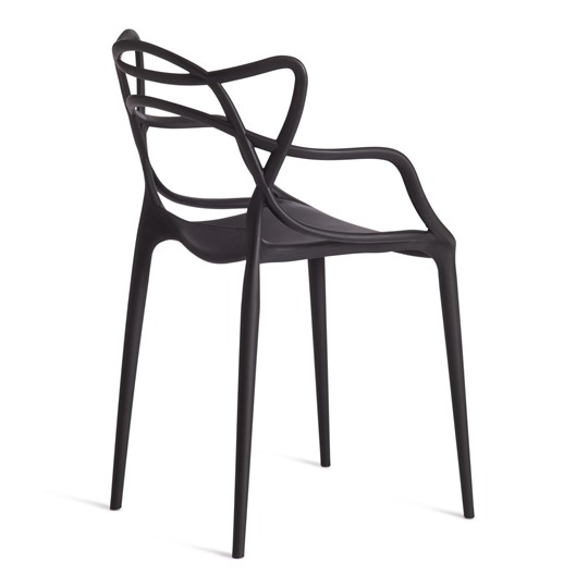 Стул Cat Chair (mod.028) пластик, 54,5*56*84 черный, арт.12655 в Санкт-Петербурге - изображение 2
