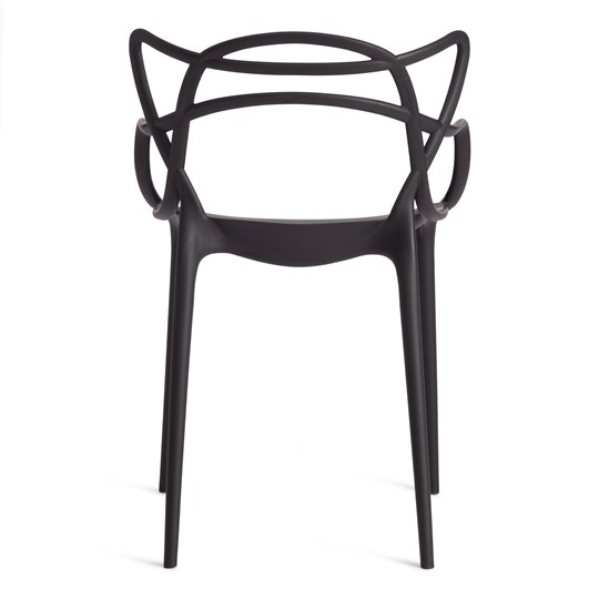 Стул Cat Chair (mod.028) пластик, 54,5*56*84 черный, арт.12655 в Санкт-Петербурге - изображение 3