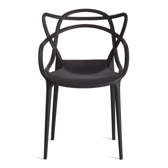 Стул Cat Chair (mod.028) пластик, 54,5*56*84 черный, арт.12655 в Санкт-Петербурге - изображение 4
