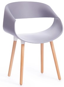 Обеденный стул QXX (mod. C1058) 54х56х78 серый 024 /натуральный арт.15194 в Санкт-Петербурге