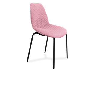 Обеденный стул SHT-ST29-С22 / SHT-S130 HD (розовый зефир/черный муар) в Санкт-Петербурге