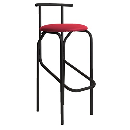 Барный стул Jola black, кожзам V в Санкт-Петербурге - изображение