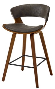 Барный стул JY3080-1109 коричневый/орех в Санкт-Петербурге